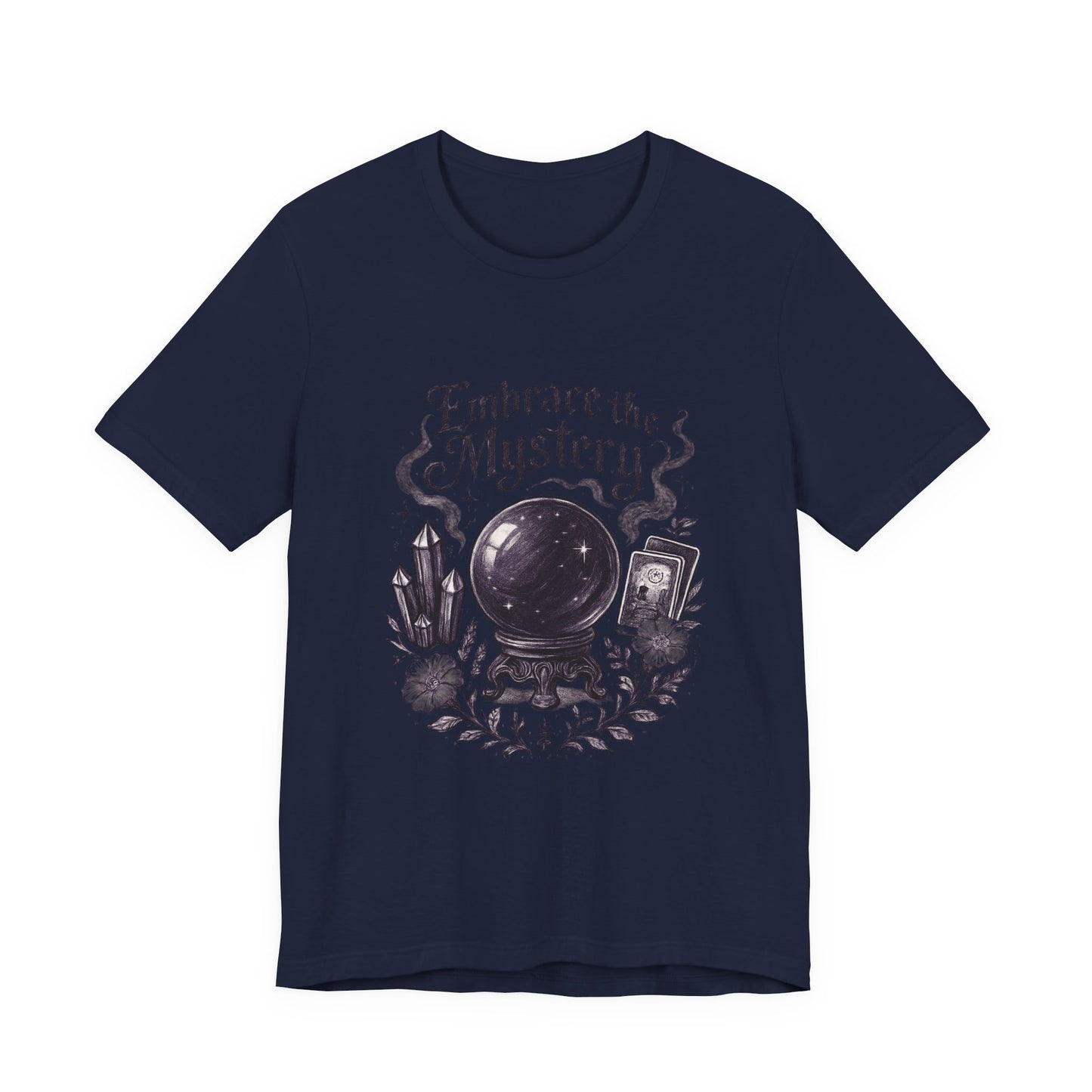 Embrace the Mystery Unisex Jersey Short Sleeve Tee
