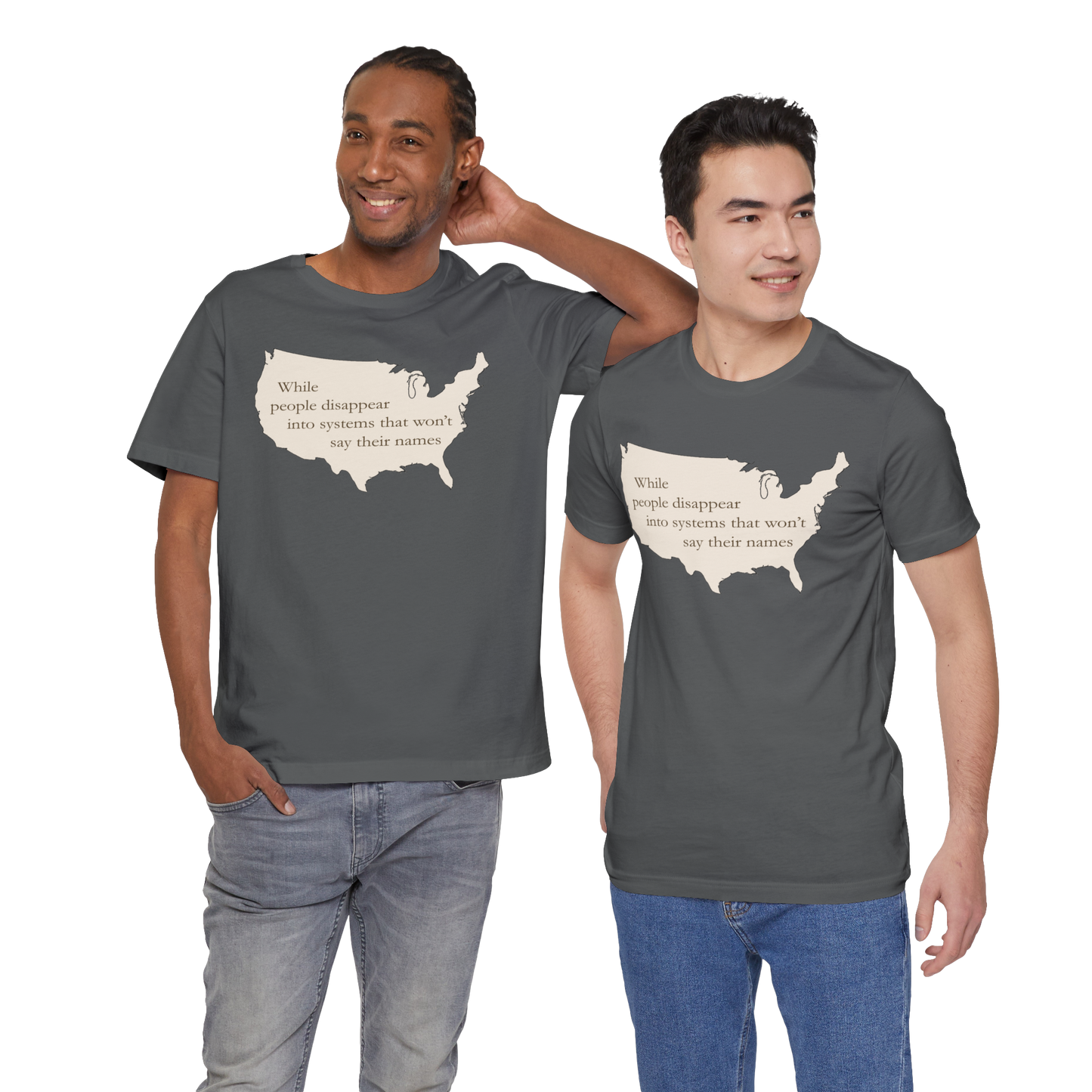 Witness Tee, While People Disappear