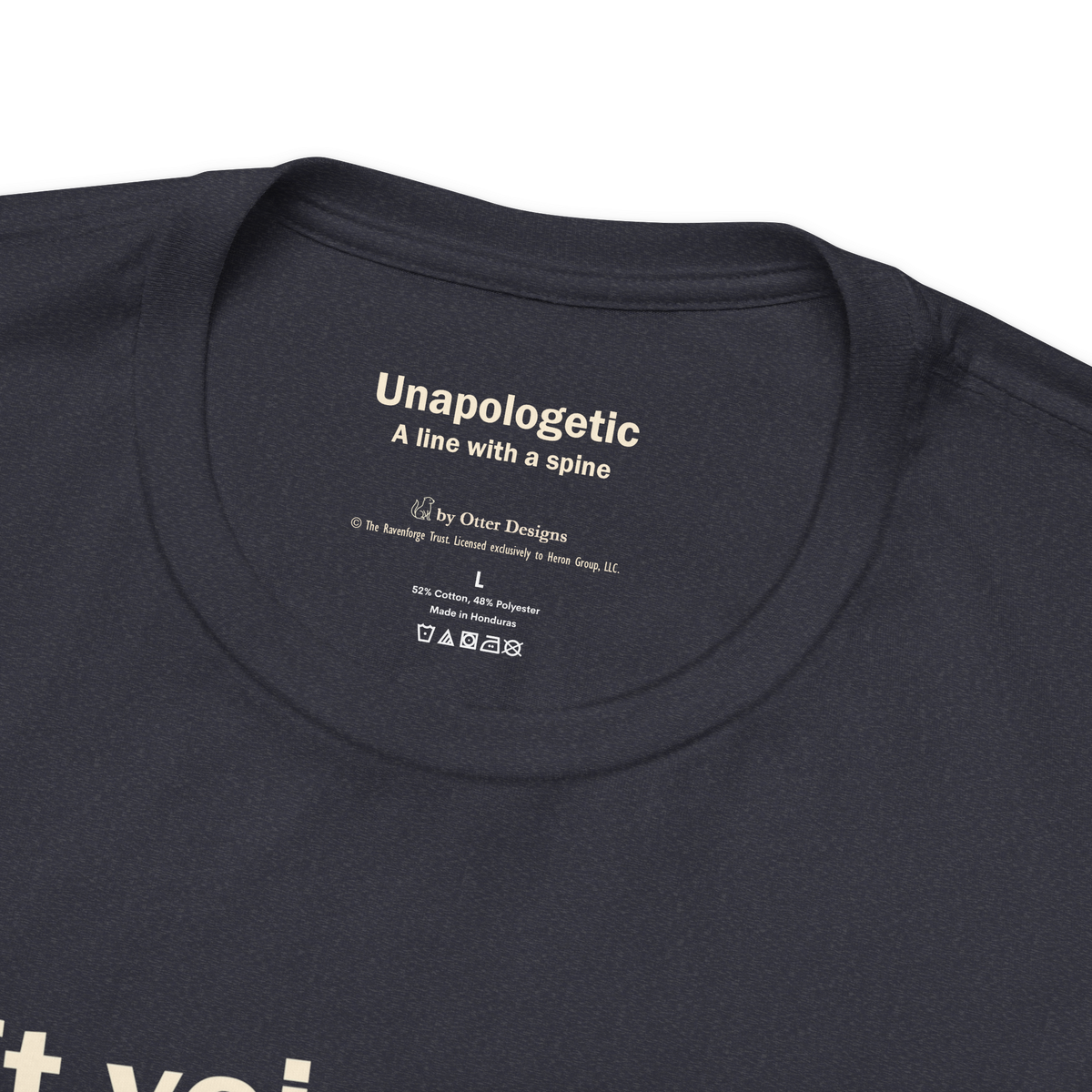 Soft Voice. Hard Boundaries. — Unisex T-Shirt